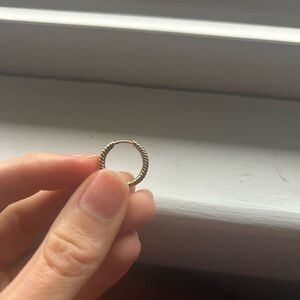 Pandora Gold Earrings Classic Elegance